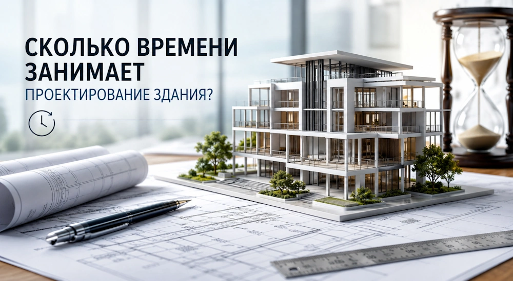 Сколько времени занимает проектирование здания